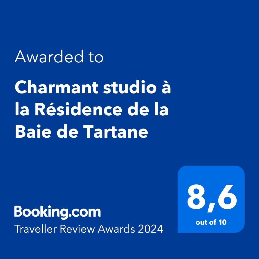Charmant Studio A La Residence De La Baie De Tartane Ла Трините Екстериор снимка